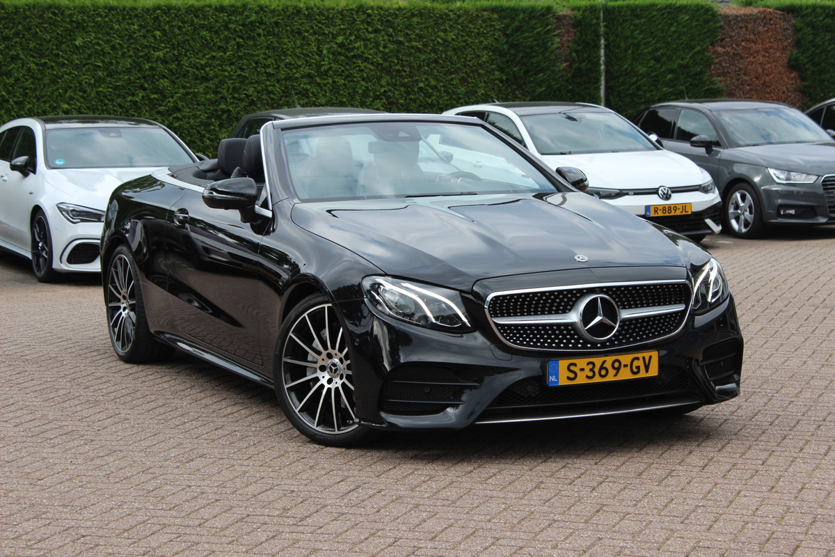 Mercedes-Benz E-Klasse Cabrio 200 25th Anniversary Edition / 360Camera / Leder / CarPlay / 19'' / Stoelverwarming / Windscherm / Nekverwarming / DAB /  Cruise Control