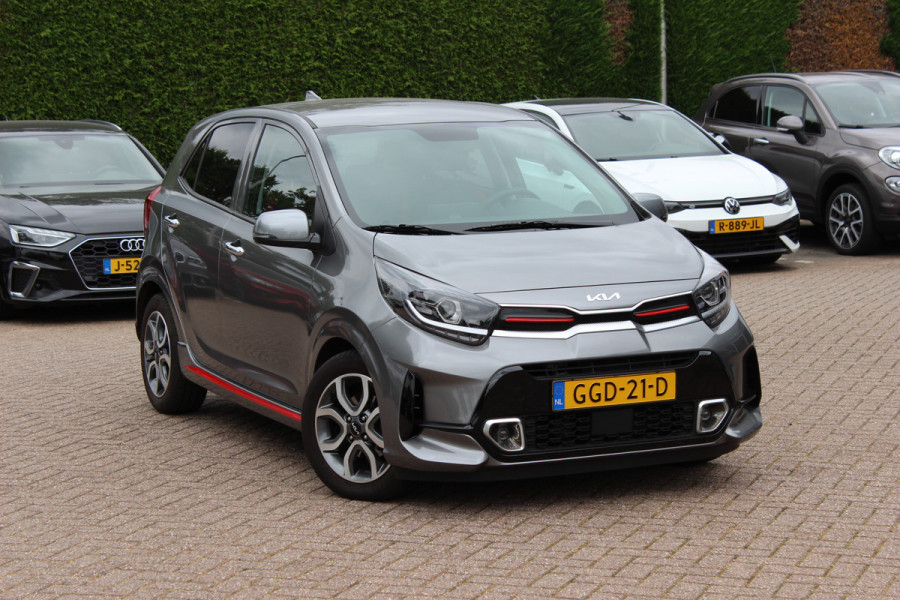 Kia Picanto 1.0 DPi GT-Line / NL Auto! / 1e Eign. / Camera / CarPlay / Keyless / Leder / 15'' / DAB / Cruise Control