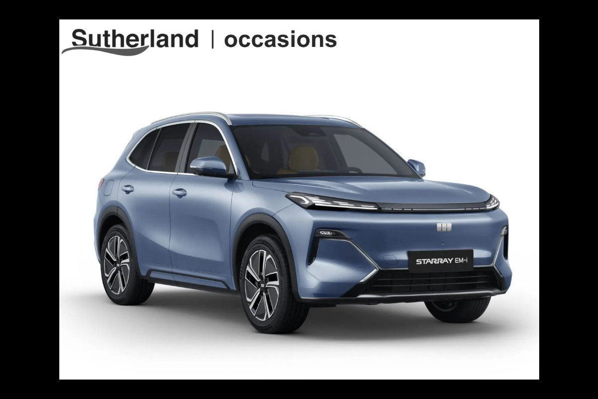 GEELY Starray EM-i 1.5 Max+ 262 PK | Panoramadak | Stoelverwarming & verkoeling | 136Km elektrisch bereik | 360 Camera | Achterbank verwarmd | Parkeersensoren | 19 Inch LMV |