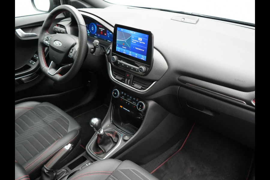 Ford Puma 1.0 EcoBoost Hybrid ST-Line X 168pk Dealer O.H | Trekhaak Afn. | Panodak | Adaptive Cruise | Bang & Olufsen | Camera | Sportstoelen & Stuur Verwarmd | Keyless | Virtual | Navigatie | DAB | 17"L.M |