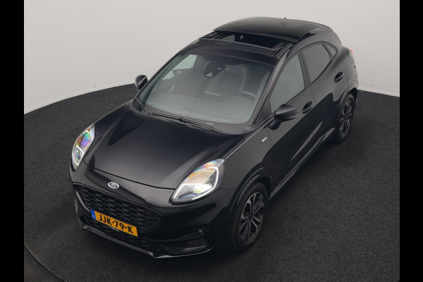 Ford Puma 1.0 EcoBoost Hybrid ST-Line X 168pk Dealer O.H | Trekhaak Afn. | Panodak | Adaptive Cruise | Bang & Olufsen | Camera | Sportstoelen & Stuur Verwarmd | Keyless | Virtual | Navigatie | DAB | 17"L.M |