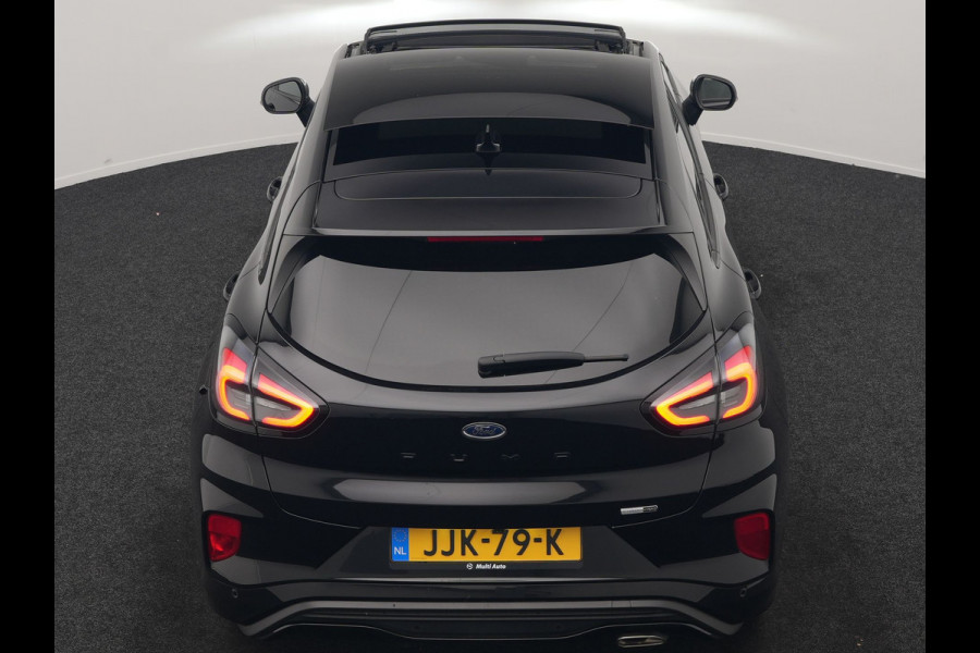 Ford Puma 1.0 EcoBoost Hybrid ST-Line X 168pk Dealer O.H | Trekhaak Afn. | Panodak | Adaptive Cruise | Bang & Olufsen | Camera | Sportstoelen & Stuur Verwarmd | Keyless | Virtual | Navigatie | DAB | 17"L.M |