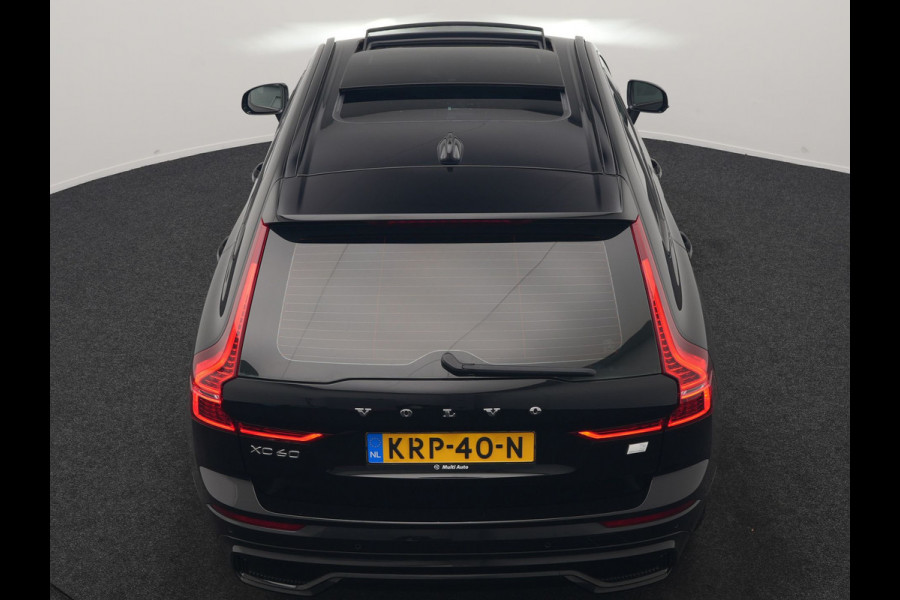 Volvo XC60 T6 AWD Plus Dark LONG RANGE PHEV 350pk Dealer O.H. | Trekhaak Af Fabriek | Panodak | Camera | Harman / Kardon | Lederen Sportstoelen Memory & Verwarmd | Keyless | Apple Carplay | Google Assistant | Navigatie | Virtual | DAB | 19"L.M | Plug In Hybrid |