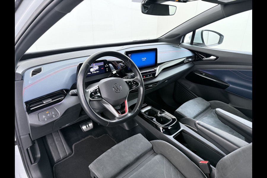 Volkswagen ID.4 GTX 4Motion 300PK Trekhaak 82kWh 4WD Matrix led Lmv 20" Elektr.+MemoryStoel Stuurverwarmimg Adap.Cruise Navi Ecc Top Sport Interieur Pakket Plus Apple Carplay Android Ergo-Active Stoelen Auto SOH 88% AWD Keyless Advanced 1e Eigenaar Dealeronderhouden Origineel Nederlandse Auto 1.200KG trekvermogen