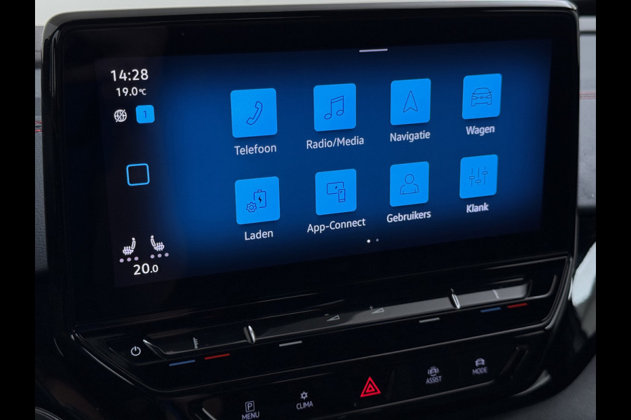 Volkswagen ID.4 GTX 4Motion 300PK Trekhaak 82kWh 4WD Matrix led Lmv 20" Elektr.+MemoryStoel Stuurverwarmimg Adap.Cruise Navi Ecc Top Sport Interieur Pakket Plus Apple Carplay Android Ergo-Active Stoelen Auto SOH 88% AWD Keyless Advanced 1e Eigenaar Dealeronderhouden Origineel Nederlandse Auto 1.200KG trekvermogen