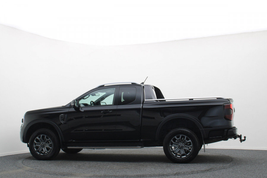 Ford Ranger 2.0 Super Cab EcoBlue Wildtrak 360° Camera, Trekhaak, Leer, ACC, Apple CarPlay, Stoelverwarming