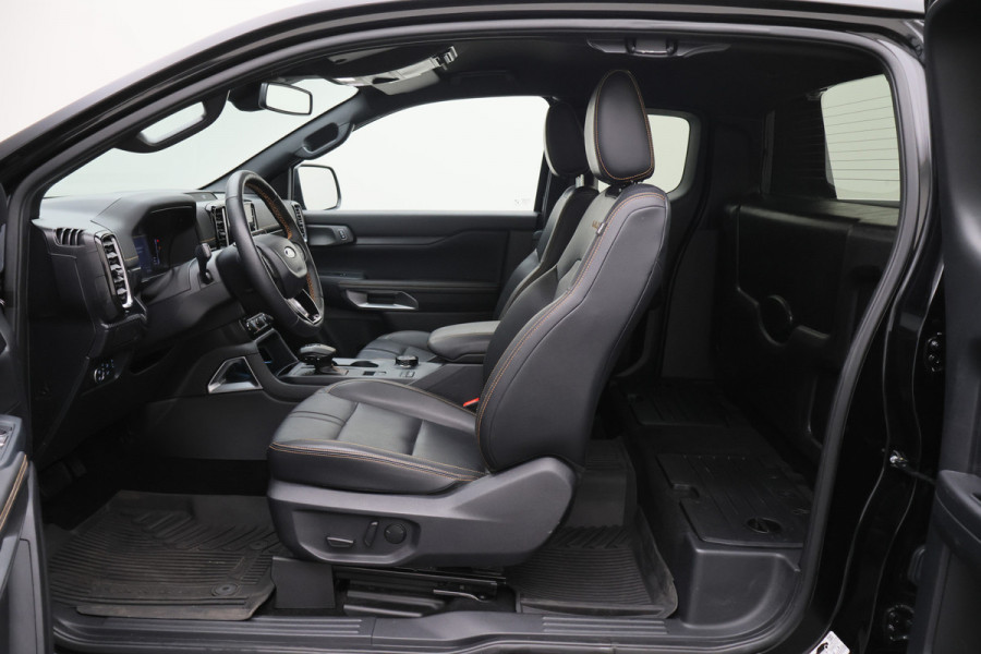 Ford Ranger 2.0 Super Cab EcoBlue Wildtrak 360° Camera, Trekhaak, Leer, ACC, Apple CarPlay, Stoelverwarming