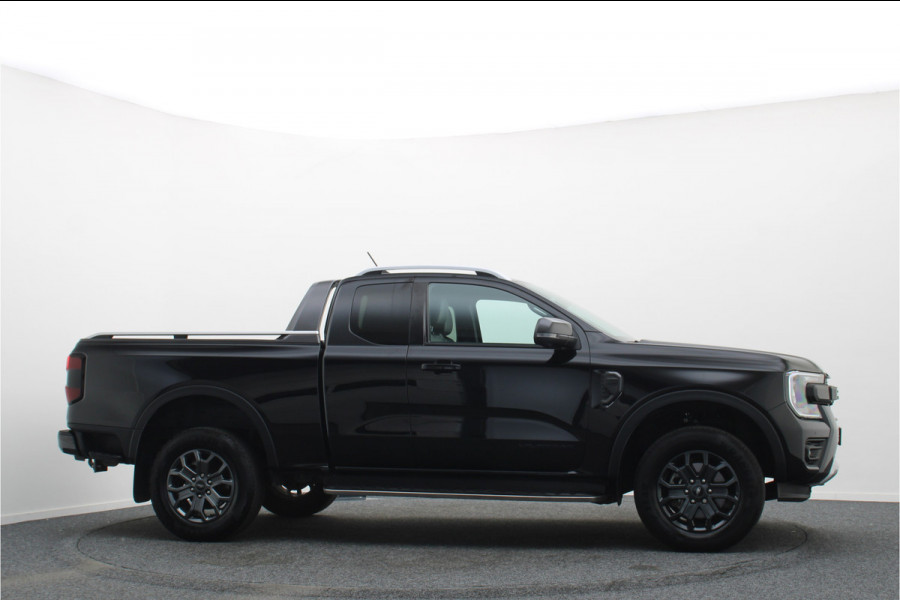 Ford Ranger 2.0 Super Cab EcoBlue Wildtrak 360° Camera, Trekhaak, Leer, ACC, Apple CarPlay, Stoelverwarming