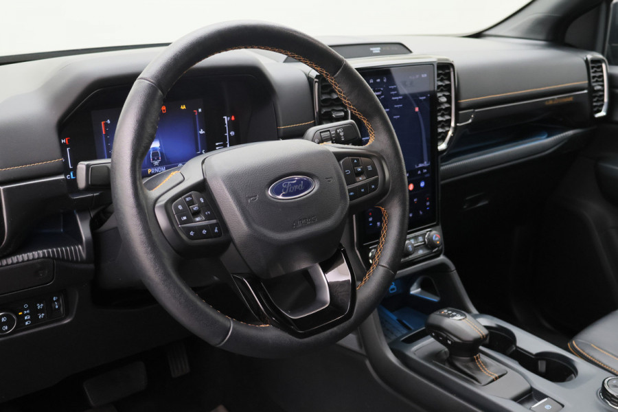 Ford Ranger 2.0 Super Cab EcoBlue Wildtrak 360° Camera, Trekhaak, Leer, ACC, Apple CarPlay, Stoelverwarming