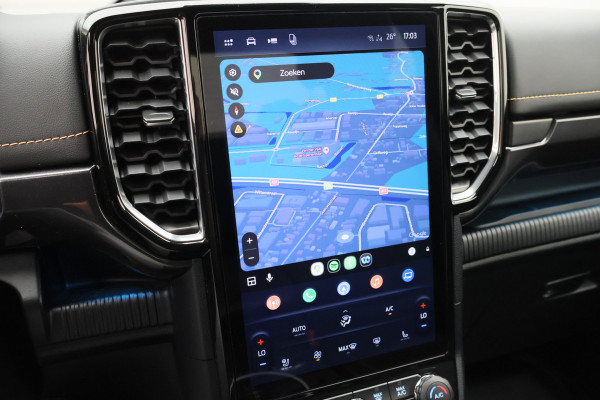 Ford Ranger 2.0 Super Cab EcoBlue Wildtrak 360° Camera, Trekhaak, Leer, ACC, Apple CarPlay, Stoelverwarming