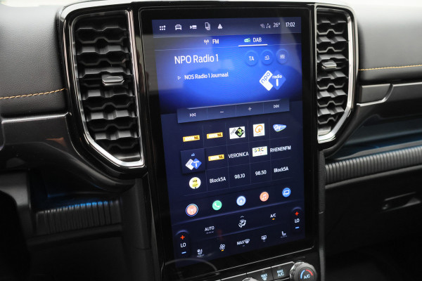 Ford Ranger 2.0 Super Cab EcoBlue Wildtrak 360° Camera, Trekhaak, Leer, ACC, Apple CarPlay, Stoelverwarming