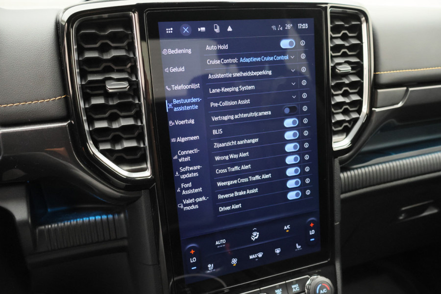 Ford Ranger 2.0 Super Cab EcoBlue Wildtrak 360° Camera, Trekhaak, Leer, ACC, Apple CarPlay, Stoelverwarming
