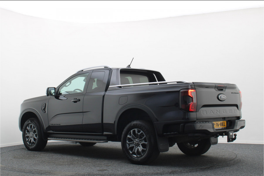 Ford Ranger 2.0 Super Cab EcoBlue Wildtrak 360° Camera, Trekhaak, Leer, ACC, Apple CarPlay, Stoelverwarming