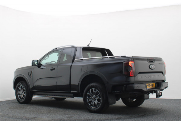 Ford Ranger 2.0 Super Cab EcoBlue Wildtrak 360° Camera, Trekhaak, Leer, ACC, Apple CarPlay, Stoelverwarming