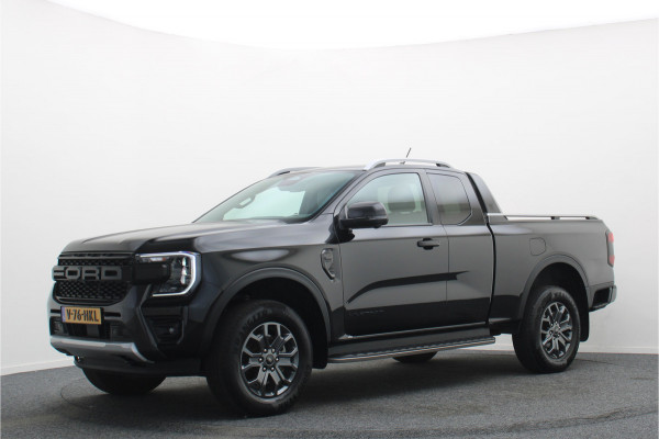 Ford Ranger 2.0 Super Cab EcoBlue Wildtrak 360° Camera, Trekhaak, Leer, ACC, Apple CarPlay, Stoelverwarming
