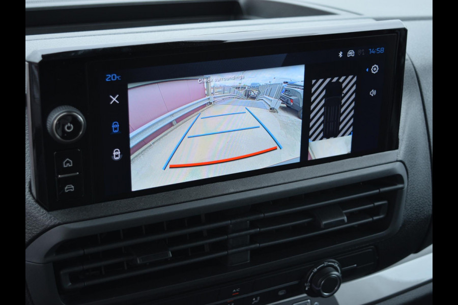 Peugeot Expert GB L3H1 75KWH LED Laadruimte verlichting  /  Houten afwerking laadruimte  /  Surround NAV pakket  /  Geïsoleerde comfort scheidingswand met vaste ruit  /  Reservewiel