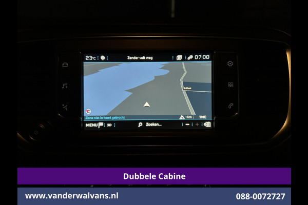 Peugeot Expert 2.0 BlueHDI 123pk L3H1 Dubbele Cabine Euro6 Airco | 5-Zits | Camera | Navigatie | Apple Carplay Android Auto, Cruisecontrol, 2500kg Trekhaak, Parkeersensoren