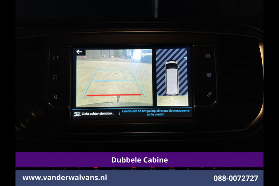 Peugeot Expert 2.0 BlueHDI 123pk L3H1 Dubbele Cabine Euro6 Airco | 5-Zits | Camera | Navigatie | Apple Carplay Android Auto, Cruisecontrol, 2500kg Trekhaak, Parkeersensoren