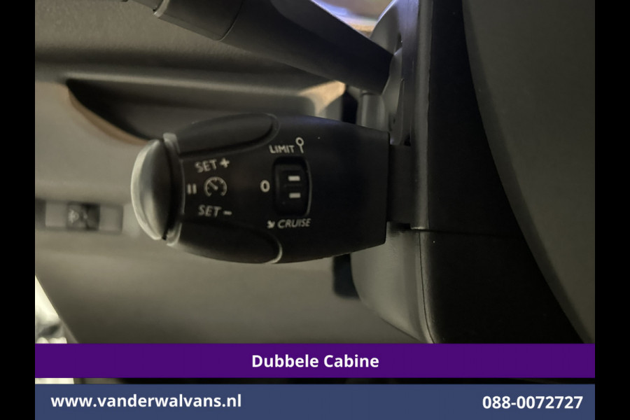 Peugeot Expert 2.0 BlueHDI 123pk L3H1 Dubbele Cabine Euro6 Airco | 5-Zits | Camera | Navigatie | Apple Carplay Android Auto, Cruisecontrol, 2500kg Trekhaak, Parkeersensoren