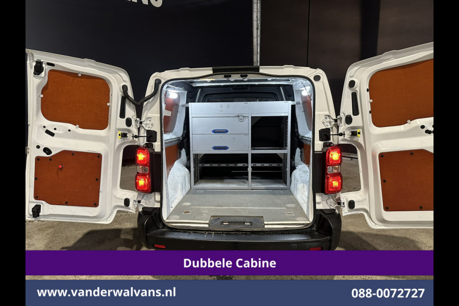 Peugeot Expert 2.0 BlueHDI 123pk L3H1 Dubbele Cabine Euro6 Airco | 5-Zits | Camera | Navigatie | Apple Carplay Android Auto, Cruisecontrol, 2500kg Trekhaak, Parkeersensoren
