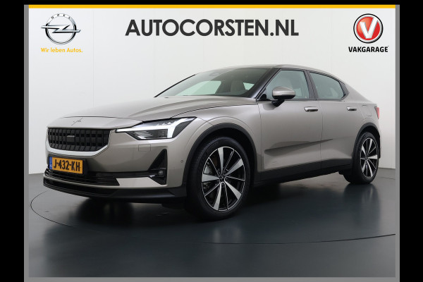Polestar 2 Long Range Dual Motor Launch Ed. 78kWh 408PK Adap.Cruise Trekhaak Leder Panoramadak Harman&Kardon®-Audio BlindSpot 360°Camera St Keyless Draadloos Tel. Opladen Elek.Stoelen+Memory Elek.Achterklep Road-SIgn Info Lane Keeping Aid Ecc Pdc Lmv 19" Led Bluetooth 1e Eigenaar Dealeronderhouden 1.500KG Trekgewicht Zeer compleet