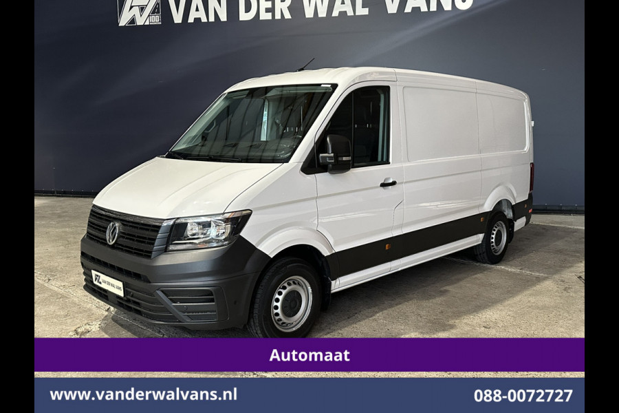 Volkswagen Crafter 2.0 TDI 141pk Automaat L3H2 L2H1 Euro6 Airco | Camera | Apple Carplay | 3000kg Trekhaak | Cruisecontrol Android Auto, Stoelverwarming, Parkeersensoren, Bijrijdersbank