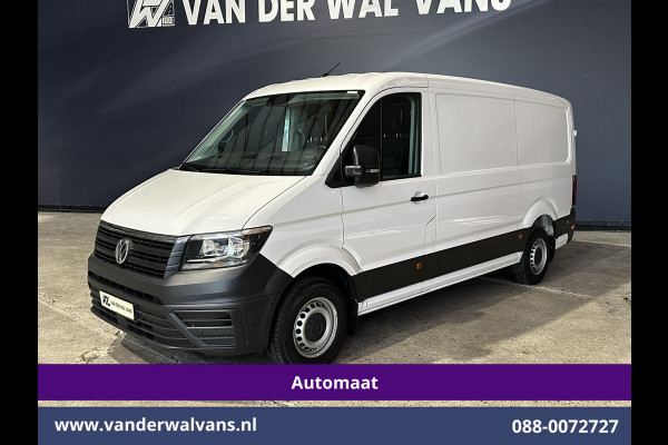 Volkswagen Crafter 2.0 TDI 141pk Automaat L3H2 L2H1 Euro6 Airco | Camera | Apple Carplay | 3000kg Trekhaak | Cruisecontrol Android Auto, Stoelverwarming, Parkeersensoren, Bijrijdersbank