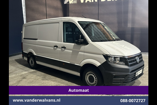 Volkswagen Crafter 2.0 TDI 141pk Automaat L3H2 L2H1 Euro6 Airco | Camera | Apple Carplay | 3000kg Trekhaak | Cruisecontrol Android Auto, Stoelverwarming, Parkeersensoren, Bijrijdersbank