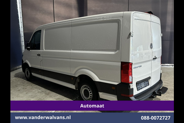 Volkswagen Crafter 2.0 TDI 141pk Automaat L3H2 L2H1 Euro6 Airco | Camera | Apple Carplay | 3000kg Trekhaak | Cruisecontrol Android Auto, Stoelverwarming, Parkeersensoren, Bijrijdersbank