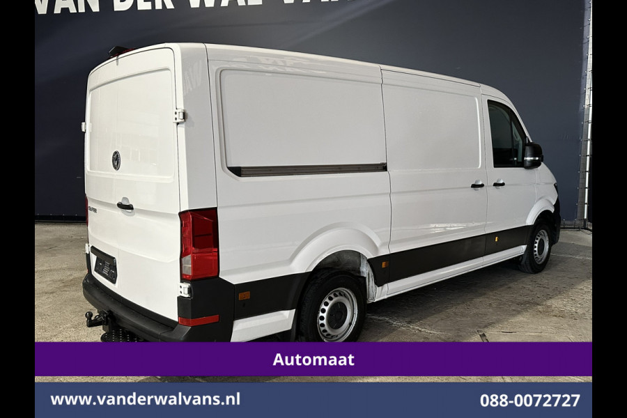 Volkswagen Crafter 2.0 TDI 141pk Automaat L3H2 L2H1 Euro6 Airco | Camera | Apple Carplay | 3000kg Trekhaak | Cruisecontrol Android Auto, Stoelverwarming, Parkeersensoren, Bijrijdersbank