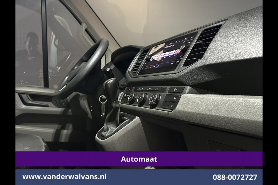 Volkswagen Crafter 2.0 TDI 141pk Automaat L3H2 L2H1 Euro6 Airco | Camera | Apple Carplay | 3000kg Trekhaak | Cruisecontrol Android Auto, Stoelverwarming, Parkeersensoren, Bijrijdersbank