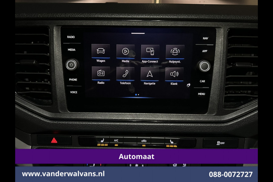 Volkswagen Crafter 2.0 TDI 141pk Automaat L3H2 L2H1 Euro6 Airco | Camera | Apple Carplay | 3000kg Trekhaak | Cruisecontrol Android Auto, Stoelverwarming, Parkeersensoren, Bijrijdersbank