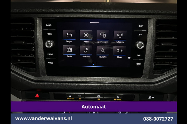 Volkswagen Crafter 2.0 TDI 141pk Automaat L3H2 L2H1 Euro6 Airco | Camera | Apple Carplay | 3000kg Trekhaak | Cruisecontrol Android Auto, Stoelverwarming, Parkeersensoren, Bijrijdersbank