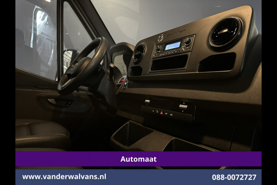 Mercedes-Benz Sprinter 315 CDI 228cm Hoog Automaat Bakwagen Laadklep Zijdeur Euro6 Airco | Lat om Lat betimmering | Leder Bijrijdersbank, 22m3 KUUB