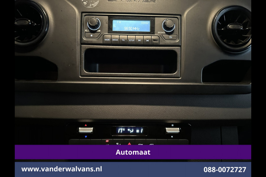 Mercedes-Benz Sprinter 315 CDI 228cm Hoog Automaat Bakwagen Laadklep Zijdeur Euro6 Airco | Lat om Lat betimmering | Leder Bijrijdersbank, 22m3 KUUB
