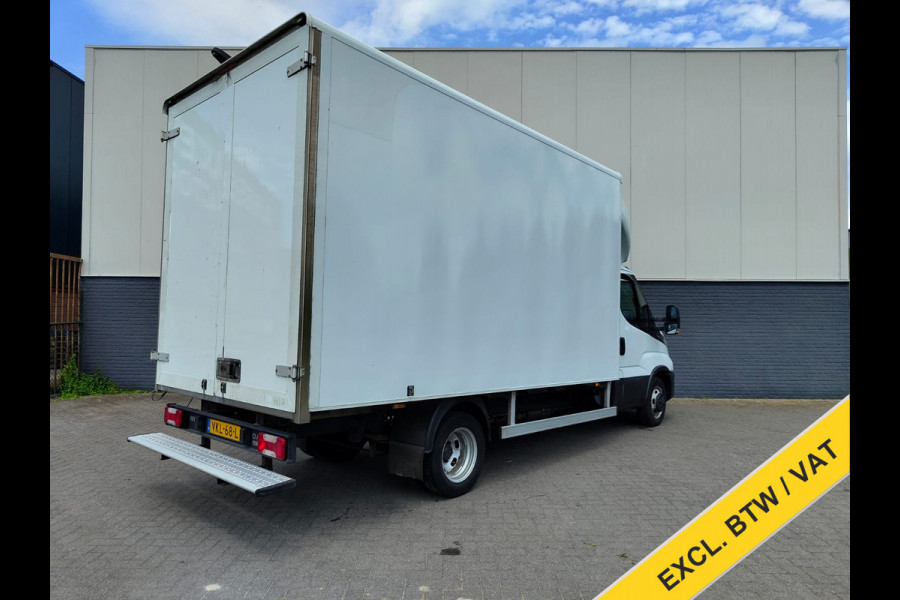 Iveco Daily 35C16H 2.3 410 Automaat Meubelbak 3-Persoons Euro 6 Camera Navi Bluetooth Airco Cruise Control Led Lat om Lat betimmering Achterdeuren 1e Eigenaar Toegestane max. massa voertuig 3500 kg