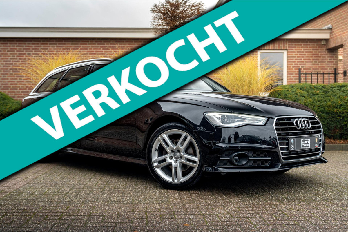 Audi A6 Avant 1.8 TFSI ultra 190 PK Adaptive Trekhaak Schuifdak Half/Leer PDC 19'' S-Line