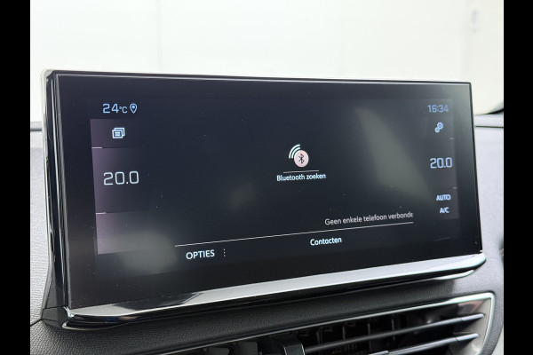 Peugeot 5008 131PK GT 7-Persoons Adap.Cruise 360°Camera 3D-Navi Ecc Apple Carplay Android Auto Keyless Black Pack Pdc Regen-Lichtsensor Privacy Glas Lmv Full-Led Isofix DAB Bluetooth Lane Assist Dodehoekdetectie 1e Eigenaar Dealeronderhouden Origineel Nederlandse Auto