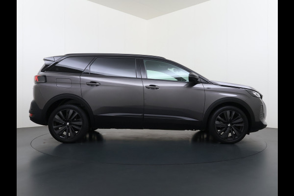 Peugeot 5008 131PK GT 7-Persoons Adap.Cruise 360°Camera 3D-Navi Ecc Apple Carplay Android Auto Keyless Black Pack Pdc Regen-Lichtsensor Privacy Glas Lmv Full-Led Isofix DAB Bluetooth Lane Assist Dodehoekdetectie 1e Eigenaar Dealeronderhouden Origineel Nederlandse Auto