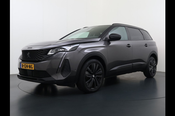 Peugeot 5008 131PK GT 7-Persoons Adap.Cruise 360°Camera 3D-Navi Ecc Apple Carplay Android Auto Keyless Black Pack Pdc Regen-Lichtsensor Privacy Glas Lmv Full-Led Isofix DAB Bluetooth Lane Assist Dodehoekdetectie 1e Eigenaar Dealeronderhouden Origineel Nederlandse Auto