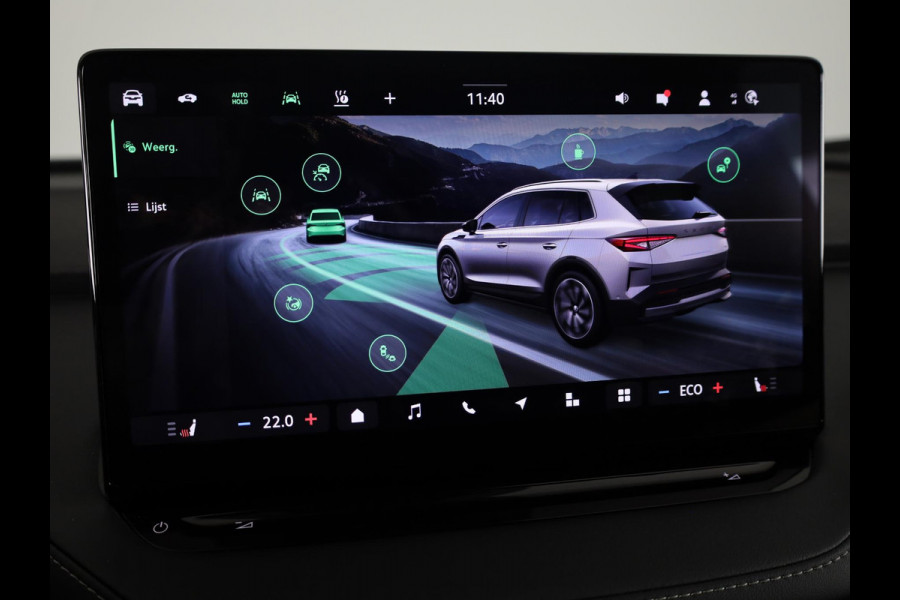 Škoda Elroq 85 Sportline 286 pk | Navigatie | Parkeersensoren | Achteruitrijcamera | Keyless | Matrix LED koplampen |