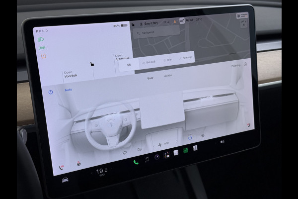 Tesla Model Y Long Range AWD 75kWh 514PK Warmtepomp Stuur+Stoel+Achterbankverwarming Panoramadak Camera's Adap.Cruise Navi Ecc Premium-Audio L Keyless Intel Atom®-Processor Privacy Glas Lmv Matrix Led Dodehoekdetectie