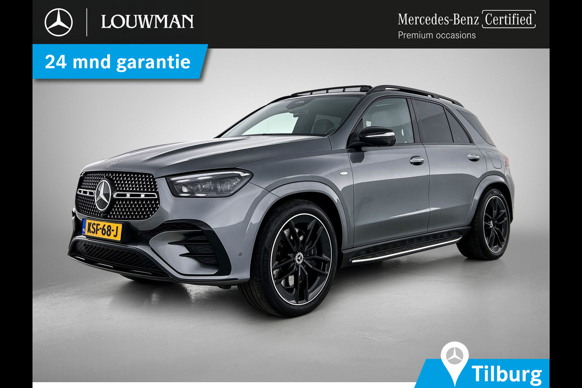 Mercedes-Benz GLE 400 e 4MATIC AMG Plug- In Hybride | Panoramadak | Airmatic | Trekhaak | Head-up-Display | Burmester® | 360° Camera | Stuur en Stoelverwarming | Inclusief 24 maanden Mercedes-Benz Certified garantie voor Europa.