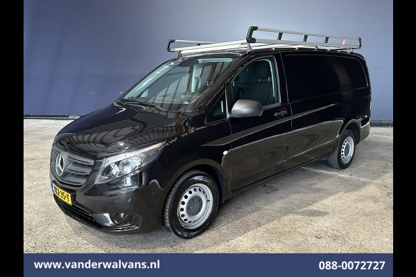 Mercedes-Benz Vito 110 CDI 102pk L2H1 Euro6 Airco | Imperiaal | Camera | Navigatie | Trekhaak | Apple Carplay | Cruisecontrol Android Auto, Parkeersensoren, Bijrijdersbank, Achterklep