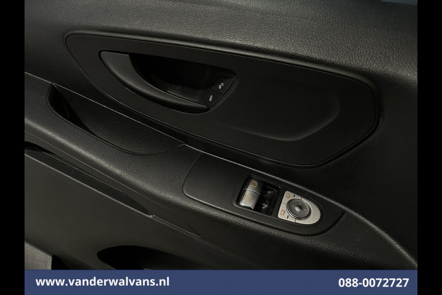 Mercedes-Benz Vito 110 CDI 102pk L2H1 Euro6 Airco | Imperiaal | Camera | Navigatie | Trekhaak | Apple Carplay | Cruisecontrol Android Auto, Parkeersensoren, Bijrijdersbank, Achterklep