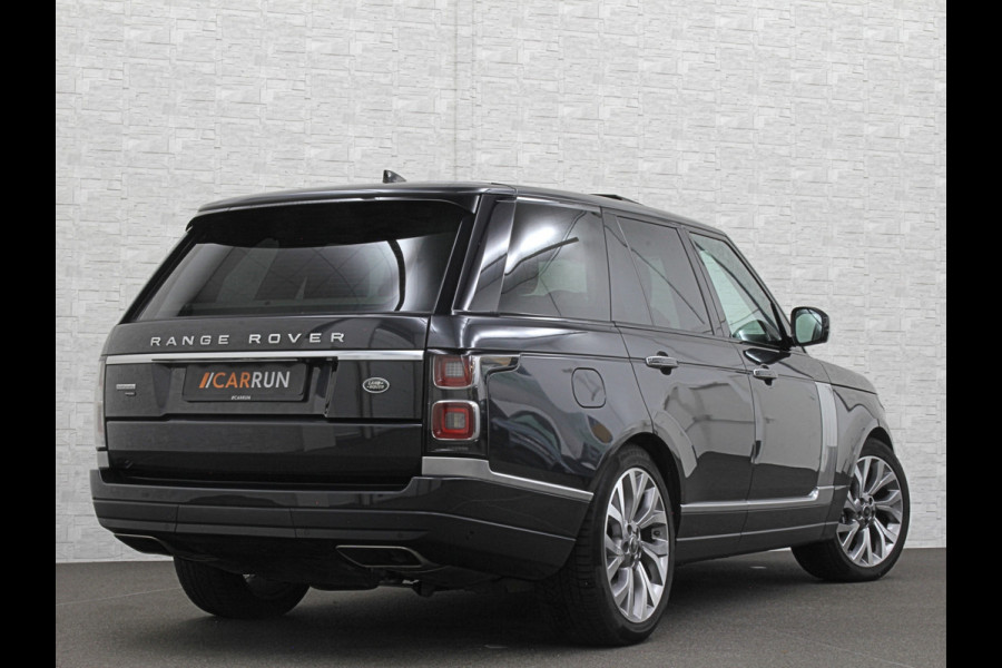 Land Rover Range Rover P400 404pk Hybrid Autobiography | Dealer Onderhouden | Nieuw Accu-Pakket | Panorama | ACC | 360 Camera | 33300,= ex btw | Massage | Stoelventilatie V+A | ISO-Glas | Meridian-Sound | Memory Achter | Alcantara Hemelbekleding | Elektrische Achter-Stoelen | Stoelverwarming V+A | 4-Zone Clima | Keyless-Entry | Luchtvering |