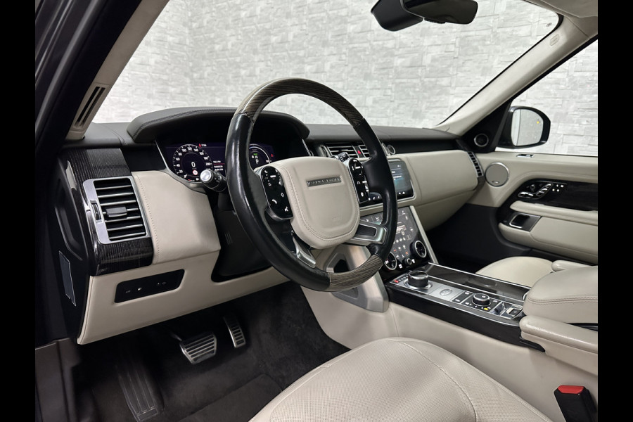 Land Rover Range Rover P400 404pk Hybrid Autobiography | Dealer Onderhouden | Nieuw Accu-Pakket | Panorama | ACC | 360 Camera | 33300,= ex btw | Massage | Stoelventilatie V+A | ISO-Glas | Meridian-Sound | Memory Achter | Alcantara Hemelbekleding | Elektrische Achter-Stoelen | Stoelverwarming V+A | 4-Zone Clima | Keyless-Entry | Luchtvering |
