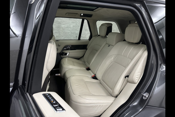 Land Rover Range Rover P400 404pk Hybrid Autobiography | Dealer Onderhouden | Nieuw Accu-Pakket | Panorama | ACC | 360 Camera | 33300,= ex btw | Massage | Stoelventilatie V+A | ISO-Glas | Meridian-Sound | Memory Achter | Alcantara Hemelbekleding | Elektrische Achter-Stoelen | Stoelverwarming V+A | 4-Zone Clima | Keyless-Entry | Luchtvering |