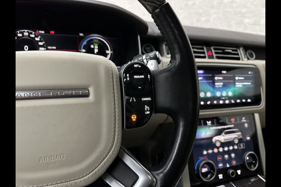 Land Rover Range Rover P400 404pk Hybrid Autobiography | Dealer Onderhouden | Nieuw Accu-Pakket | Panorama | ACC | 360 Camera | 33300,= ex btw | Massage | Stoelventilatie V+A | ISO-Glas | Meridian-Sound | Memory Achter | Alcantara Hemelbekleding | Elektrische Achter-Stoelen | Stoelverwarming V+A | 4-Zone Clima | Keyless-Entry | Luchtvering |