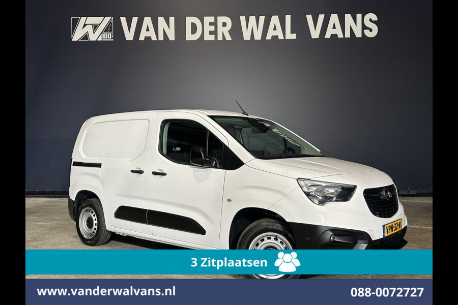 Opel Combo 1.5D 102pk L1H1 Euro6 Airco | 3-Zits | Camera | Navigatie | Apple Carplay | 1500kg Trekhaak | Cruisecontrol Android Auto, Parkeersensoren, Bijrijdersbank